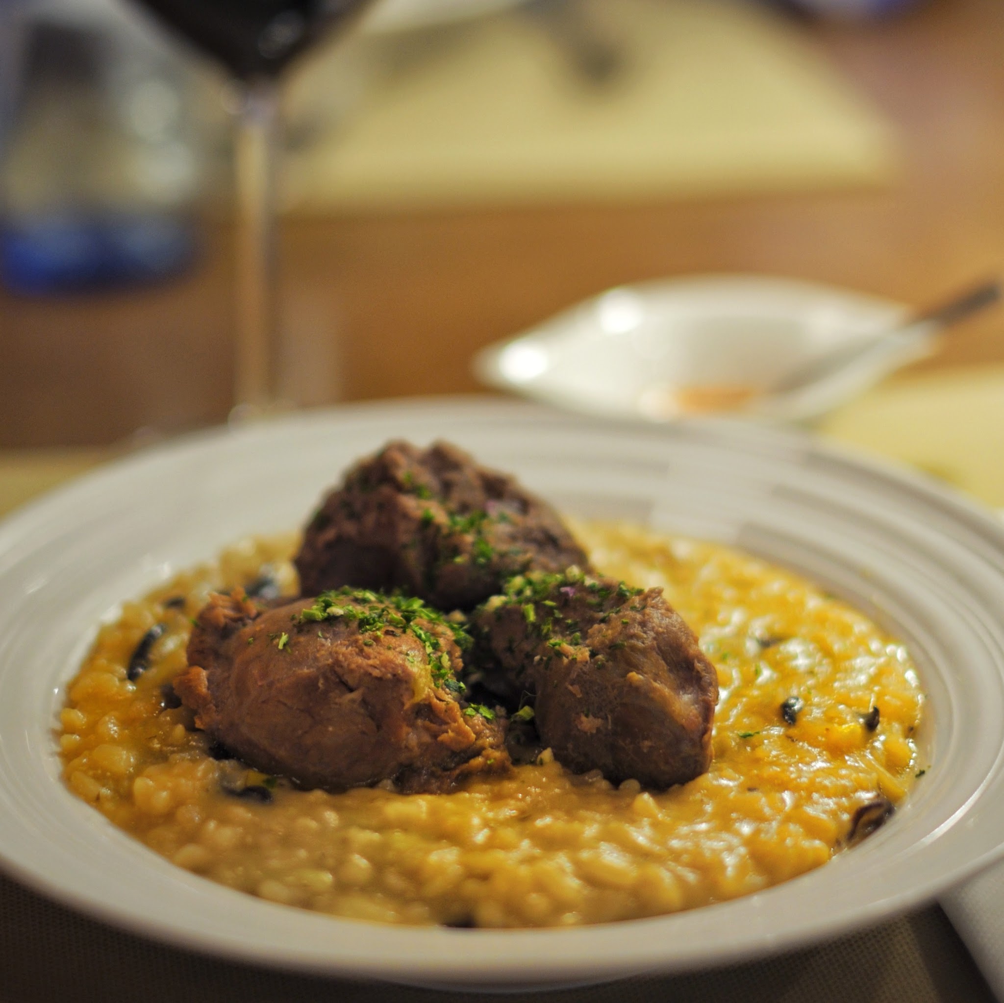 Risotto alla guancia
